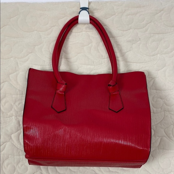 Elizabeth Arden Handbags - Elizabeth Arden Red Tote Handbag